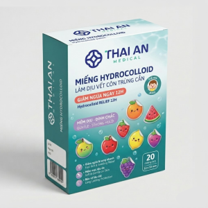 Miếng hydrocolloid làm dịu vết côn trùng cắn cho trẻ em