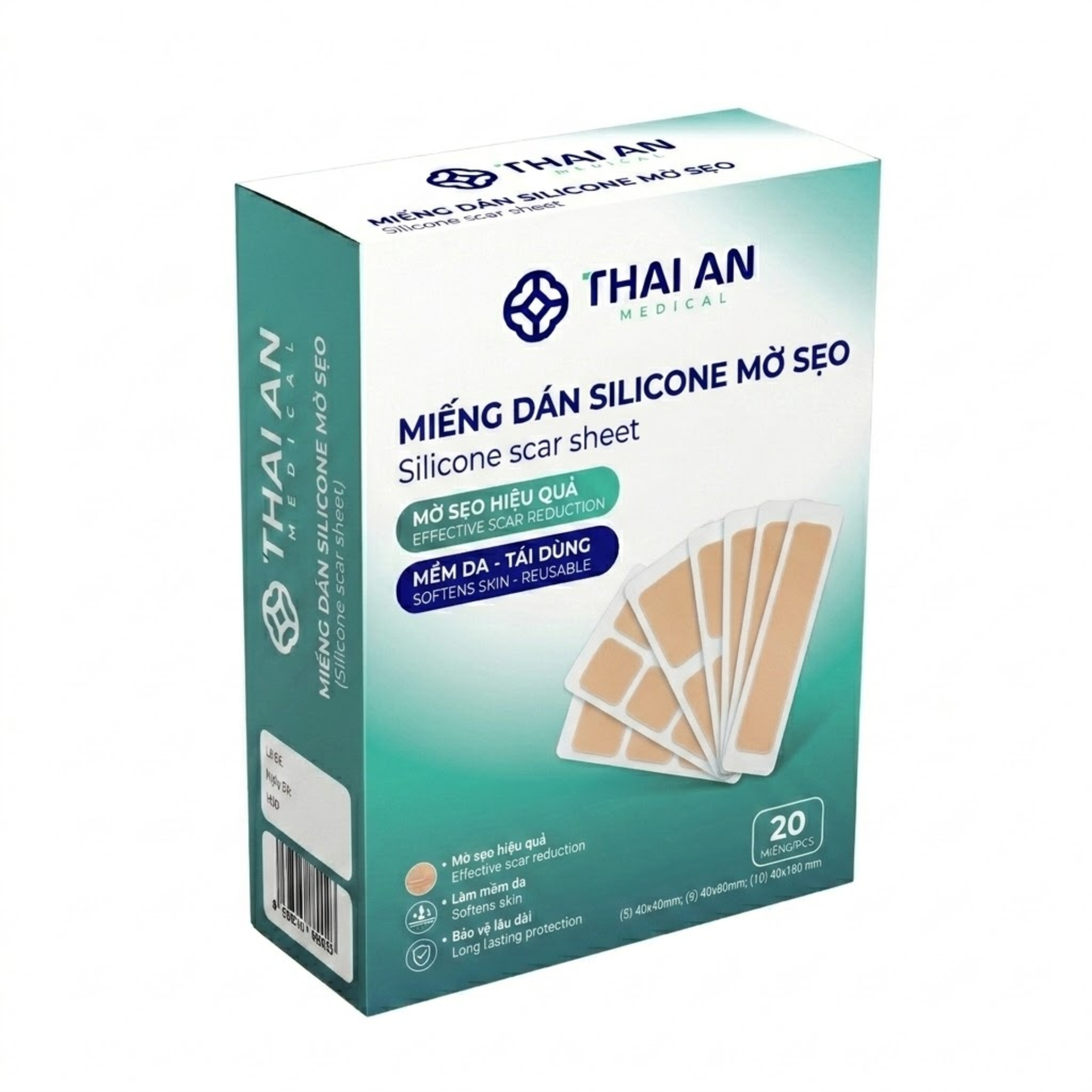 Miếng dán Silicone mờ sẹo